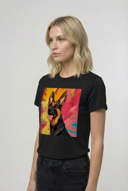 T-shirt GERMAN SHEPHERD (#011) – Image 3