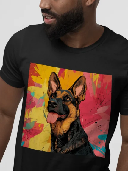 T-shirt GERMAN SHEPHERD (#011) – Image 5