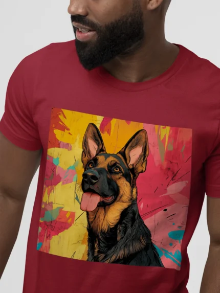 T-shirt GERMAN SHEPHERD (#011) – Image 10