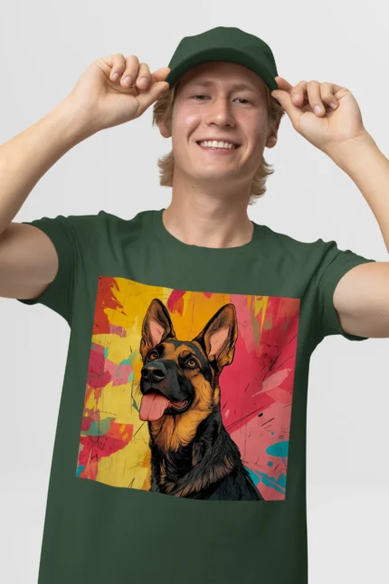 T-shirt GERMAN SHEPHERD (#011) – Image 14