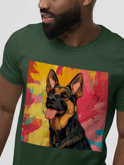 T-shirt GERMAN SHEPHERD (#011) – Image 15