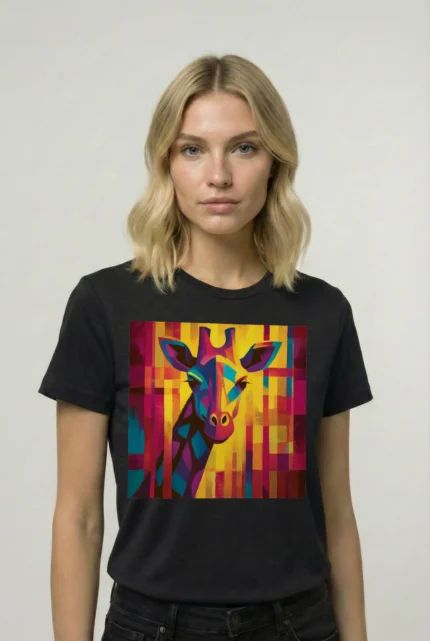 T-shirt GIRAFFE (#011) – Image 2