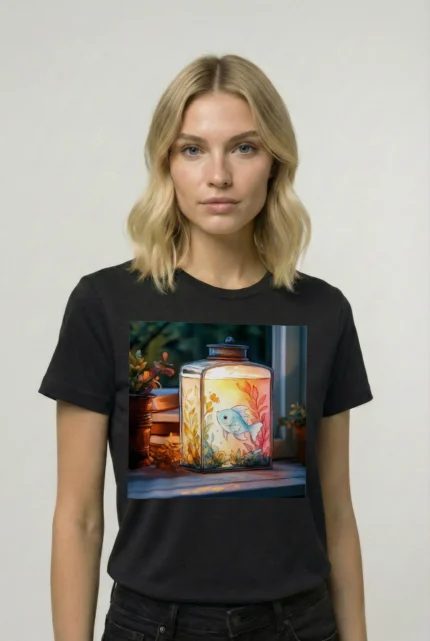 T-shirt GOLDFISH (#011) – Image 2