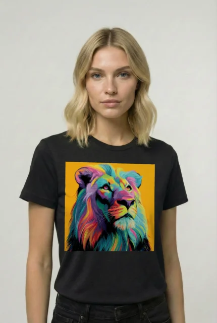 T-shirt LION (#011) – Image 2