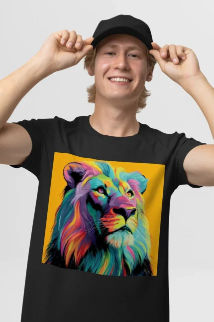T-shirt LION (#011) – Image 4