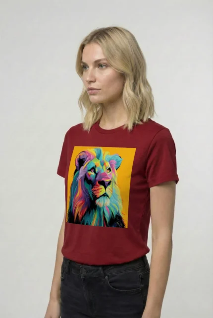 T-shirt LION (#011) – Image 8
