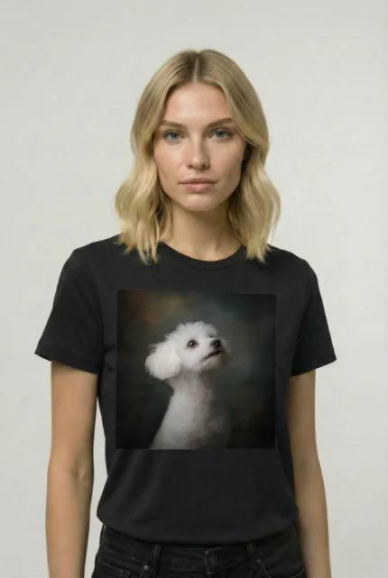T-shirt POODLE (#011) – Image 2