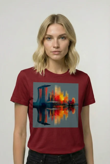 T-shirt SINGAPOUR (#011) – Image 7