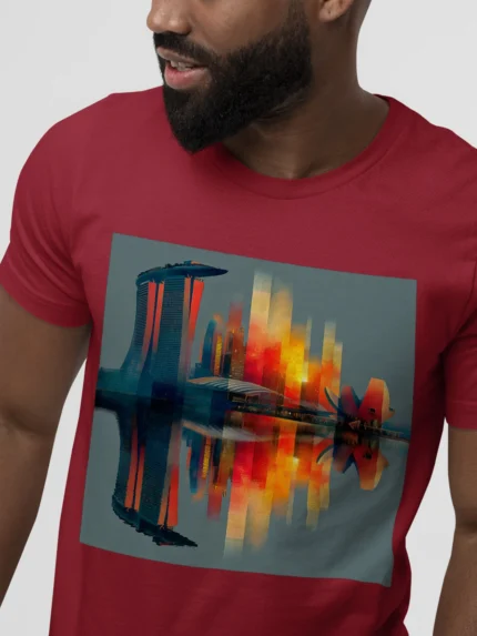 T-shirt SINGAPOUR (#011) – Image 10