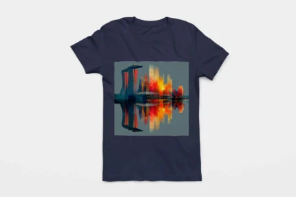 T-shirt SINGAPOUR (#011) – Image 16