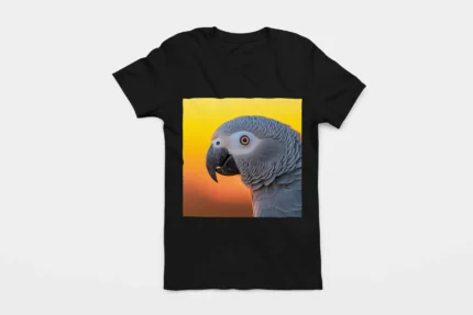 T-shirt AFRICAN GREY PARROT (#012)