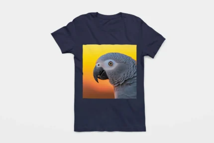 T-shirt AFRICAN GREY PARROT (#012) – Image 16