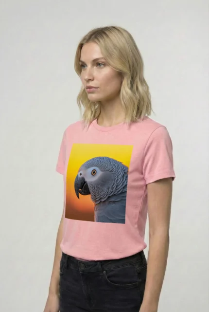 T-shirt AFRICAN GREY PARROT (#012) – Image 23
