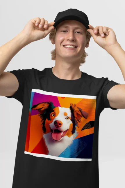 T-shirt AUSTRALIAN SHEPHERD (#012) – Image 4