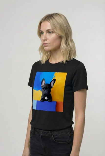 T-shirt FRENCH BULLDOG (#012) – Image 3