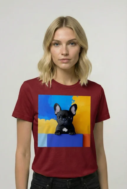 T-shirt FRENCH BULLDOG (#012) – Image 7