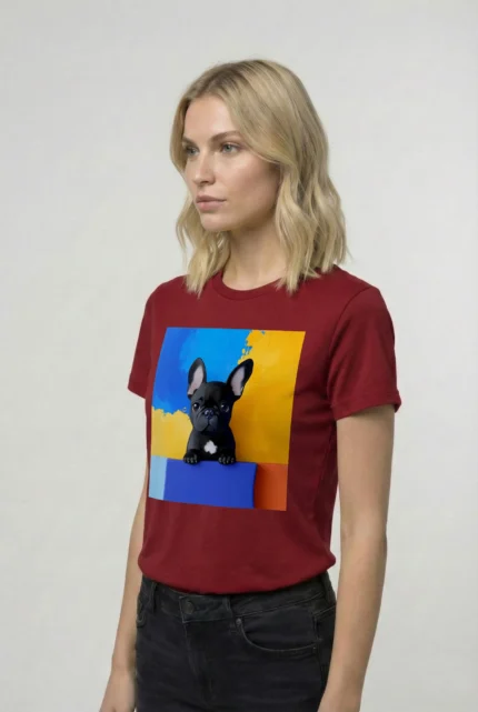 T-shirt FRENCH BULLDOG (#012) – Image 8