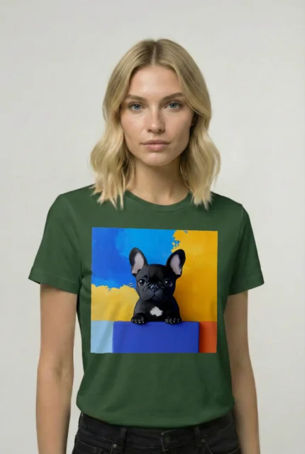 T-shirt FRENCH BULLDOG (#012) – Image 12