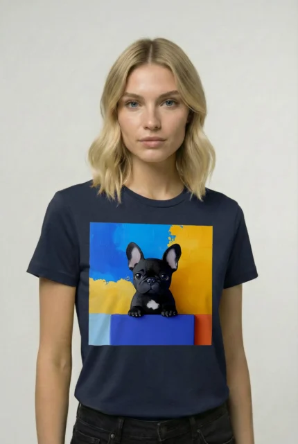 T-shirt FRENCH BULLDOG (#012) – Image 17