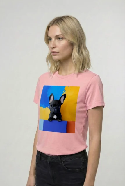 T-shirt FRENCH BULLDOG (#012) – Image 23
