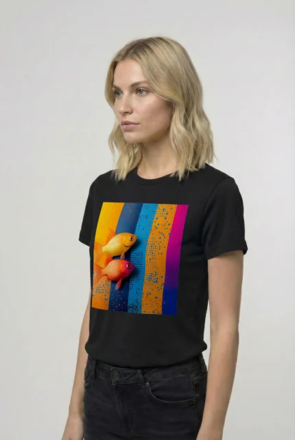 T-shirt GOLDFISH (#012) – Image 3