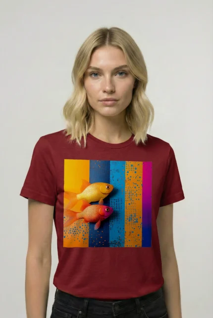 T-shirt GOLDFISH (#012) – Image 7