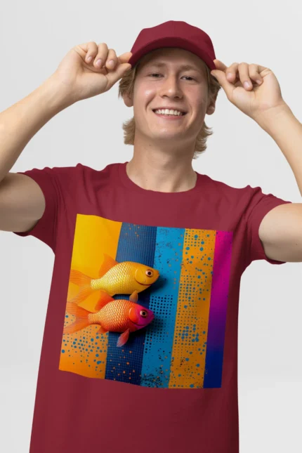 T-shirt GOLDFISH (#012) – Image 9