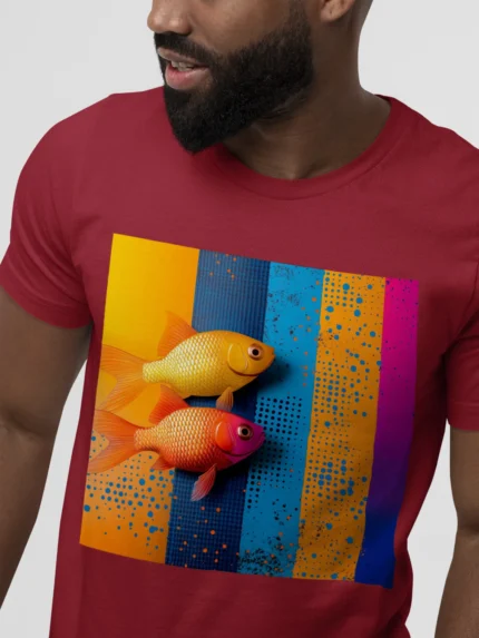 T-shirt GOLDFISH (#012) – Image 10