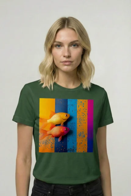 T-shirt GOLDFISH (#012) – Image 12