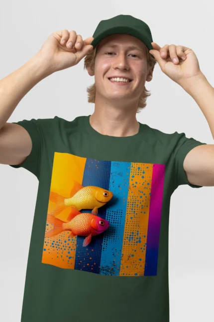 T-shirt GOLDFISH (#012) – Image 14