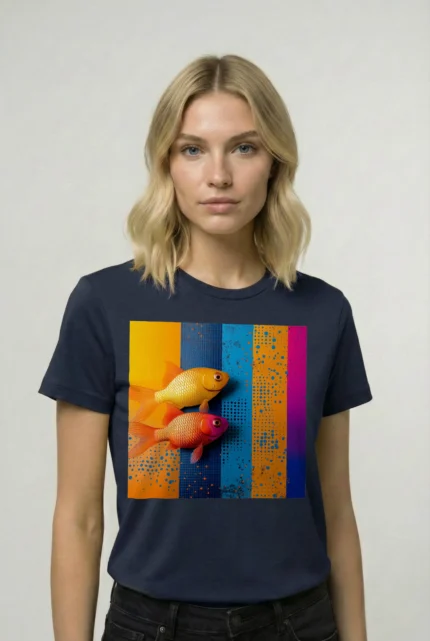 T-shirt GOLDFISH (#012) – Image 17