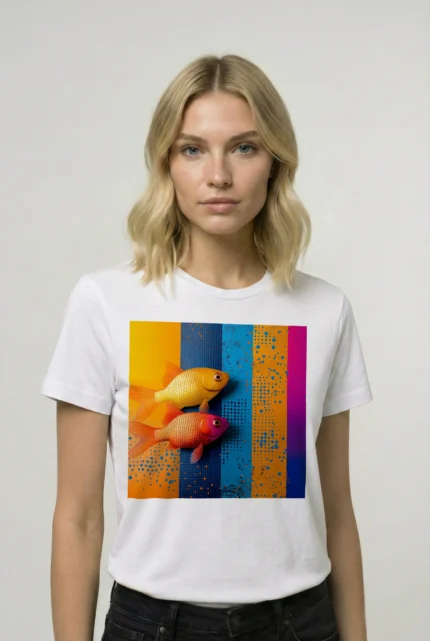 T-shirt GOLDFISH (#012) – Image 27