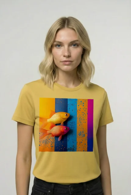 T-shirt GOLDFISH (#012) – Image 32