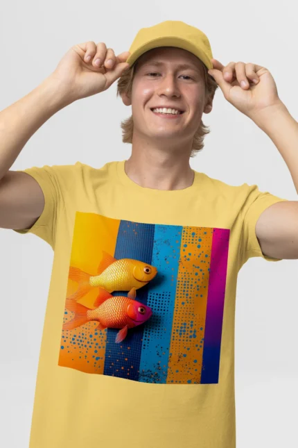 T-shirt GOLDFISH (#012) – Image 34