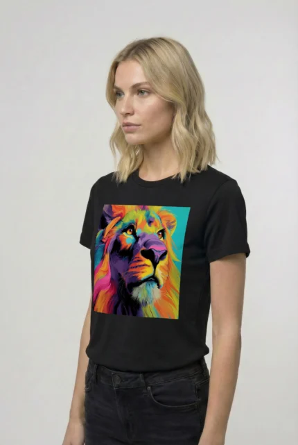 T-shirt LION (#012) – Image 3