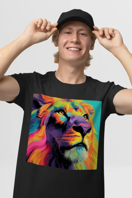 T-shirt LION (#012) – Image 4