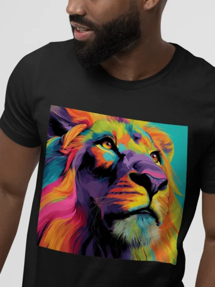 T-shirt LION (#012) – Image 5