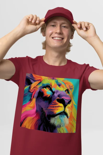 T-shirt LION (#012) – Image 9
