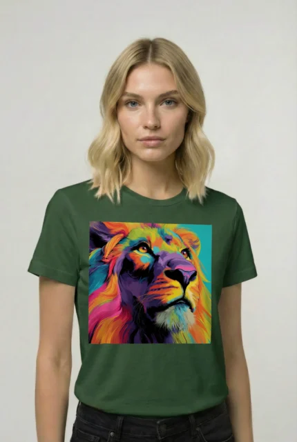 T-shirt LION (#012) – Image 12