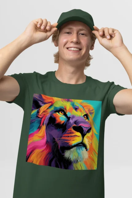 T-shirt LION (#012) – Image 14