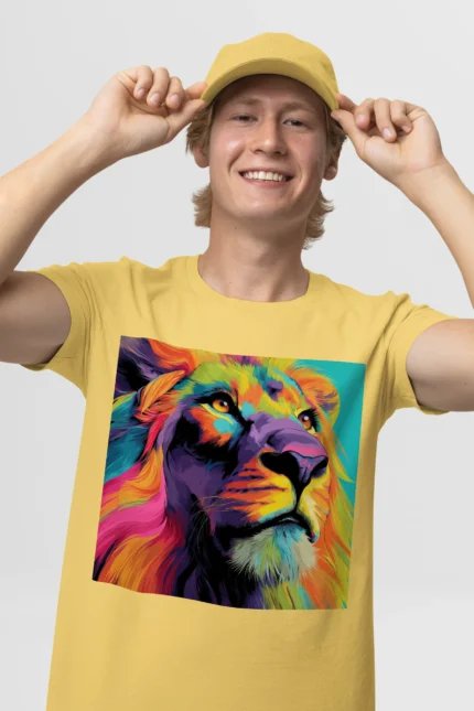 T-shirt LION (#012) – Image 34