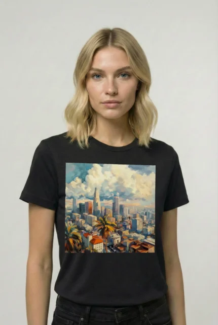 T-shirt LOS ANGELES (#012) – Image 2