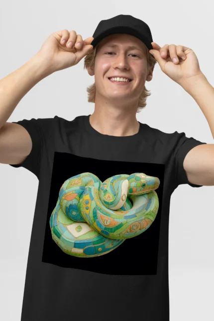 T-shirt SNAKE (#012) – Image 4