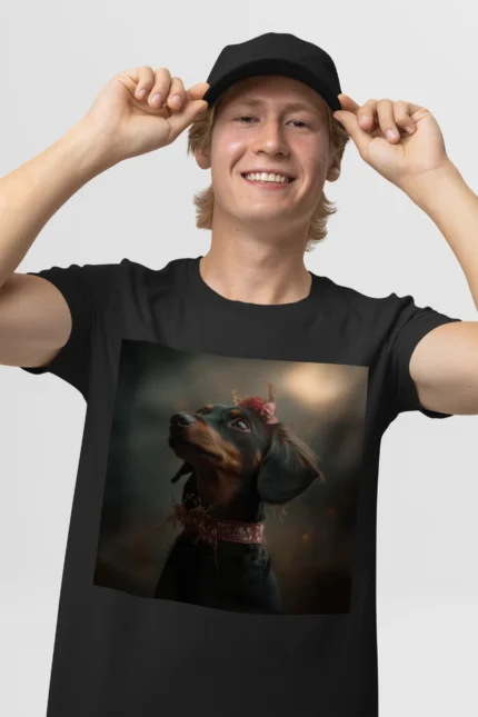T-shirt DACHSHUND (#013) – Image 4