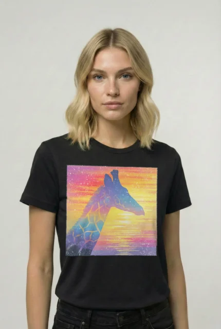 T-shirt GIRAFFE (#013) – Image 2