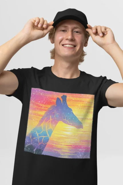 T-shirt GIRAFFE (#013) – Image 4