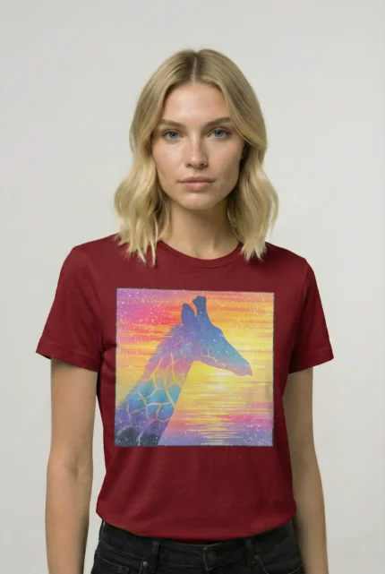 T-shirt GIRAFFE (#013) – Image 7