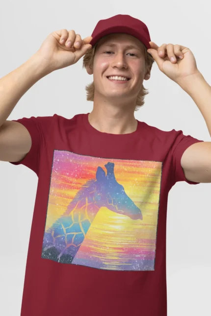 T-shirt GIRAFFE (#013) – Image 9