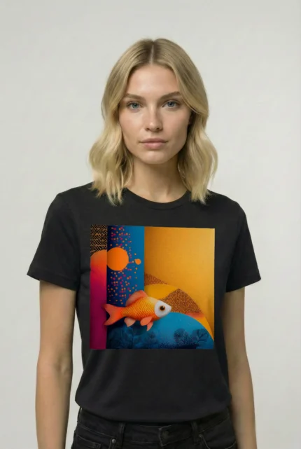 T-shirt GOLDFISH (#013) – Image 2