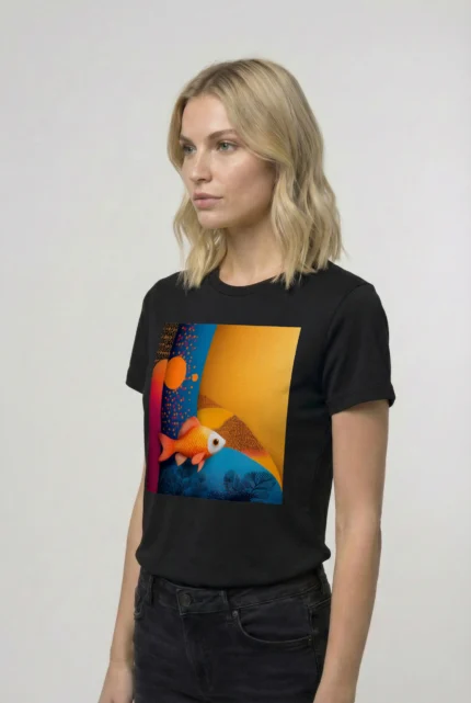 T-shirt GOLDFISH (#013) – Image 3